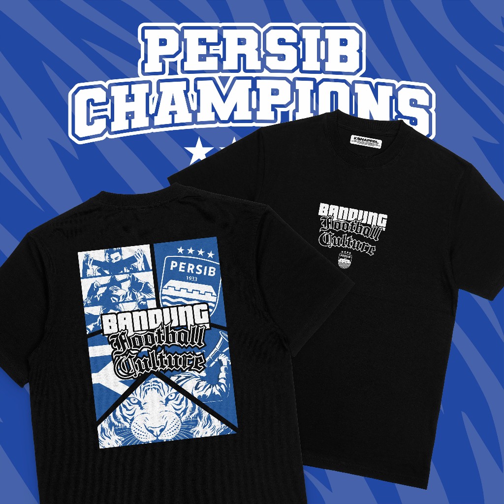 Kaos Persib Bandung "Persib GTA" - Bobotoh/Viking/Bandung Football Culture/Kaosan Apparel