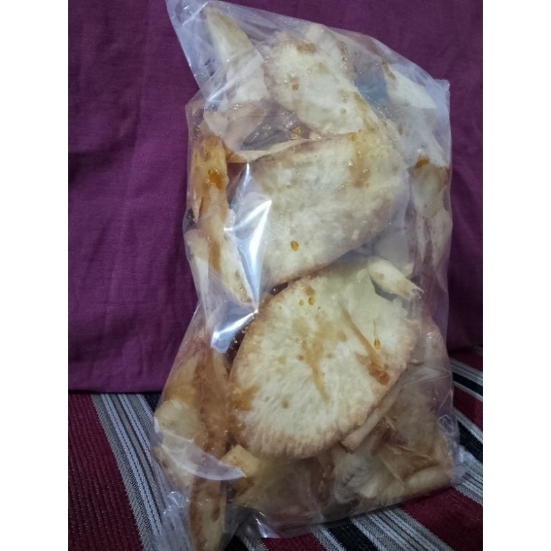 

Keripik singkong pedas manis
