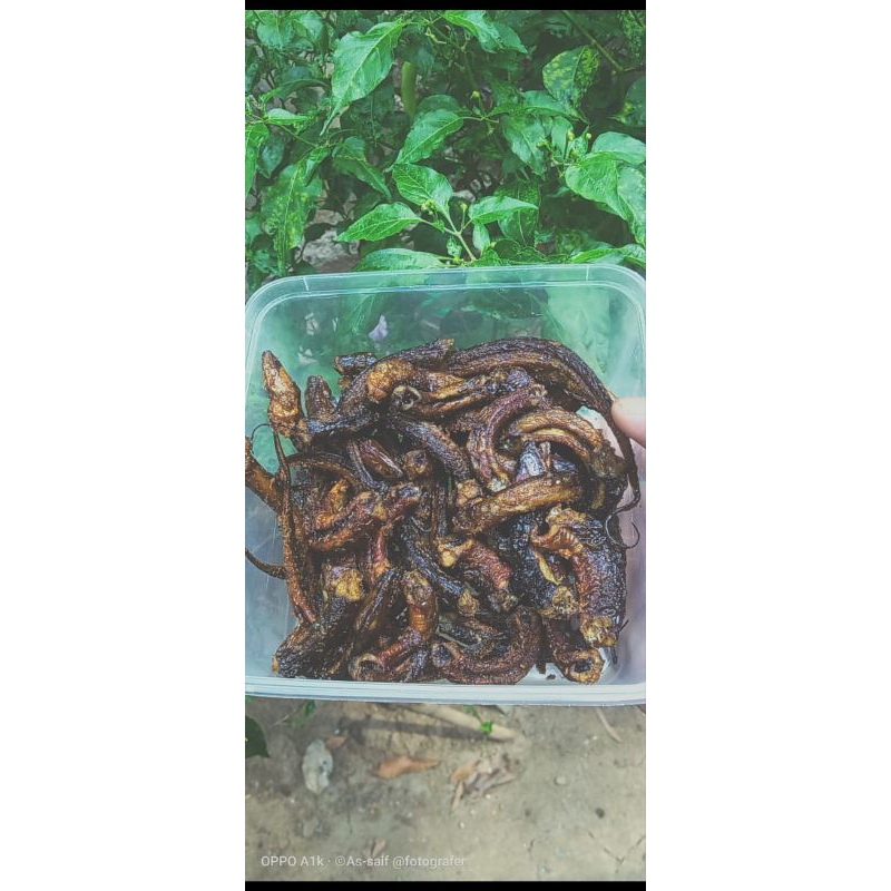 

belut goreng 250 gram