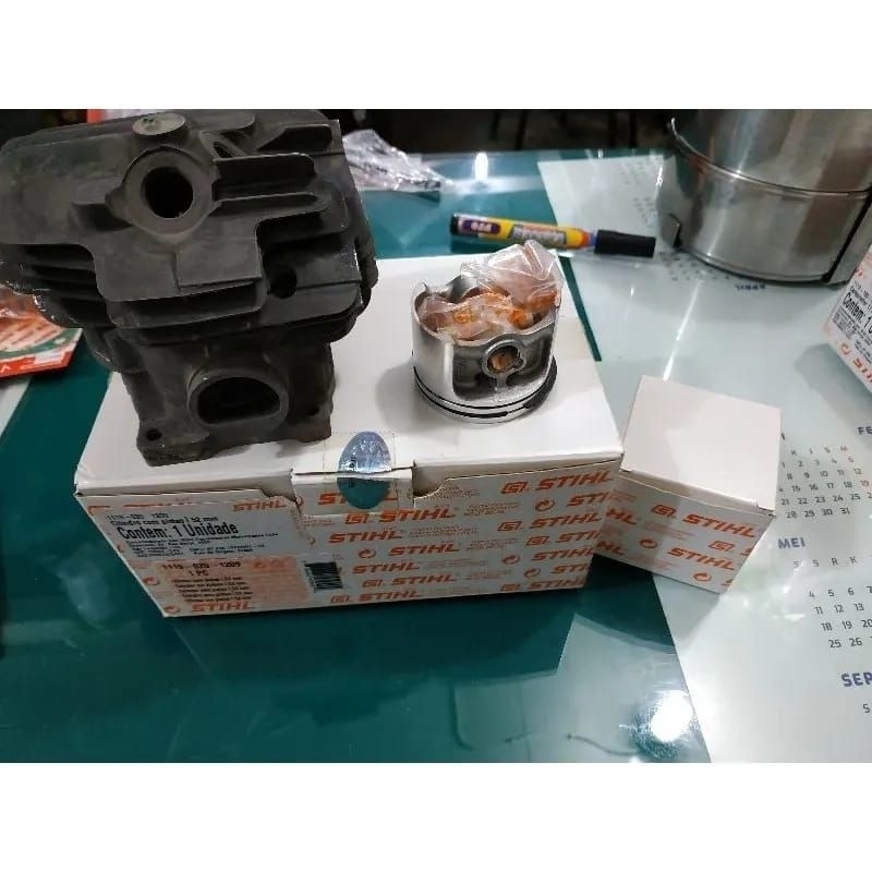 blok chainsaw sthil ms 381/038 chainsaw gergaji mesin