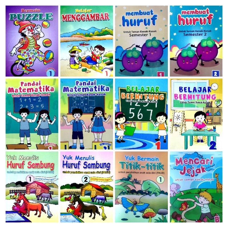 Buku Anak LKS Paud TK