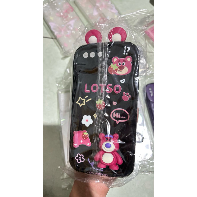 READY STOCK ‼️ Case Boneka Lotso 3D tipe Oppo A3S/A5 Realme C1