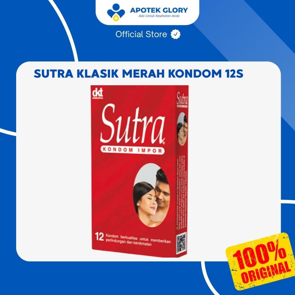 SUTRA KLASIK MERAH KONDOM 12S