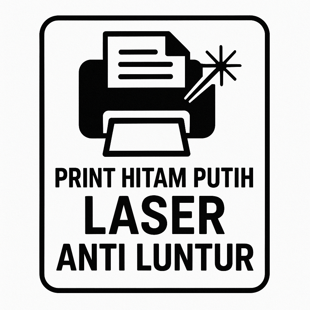

Langsung Jadi!!! Print Dokument Hitam Putih LASER!!!