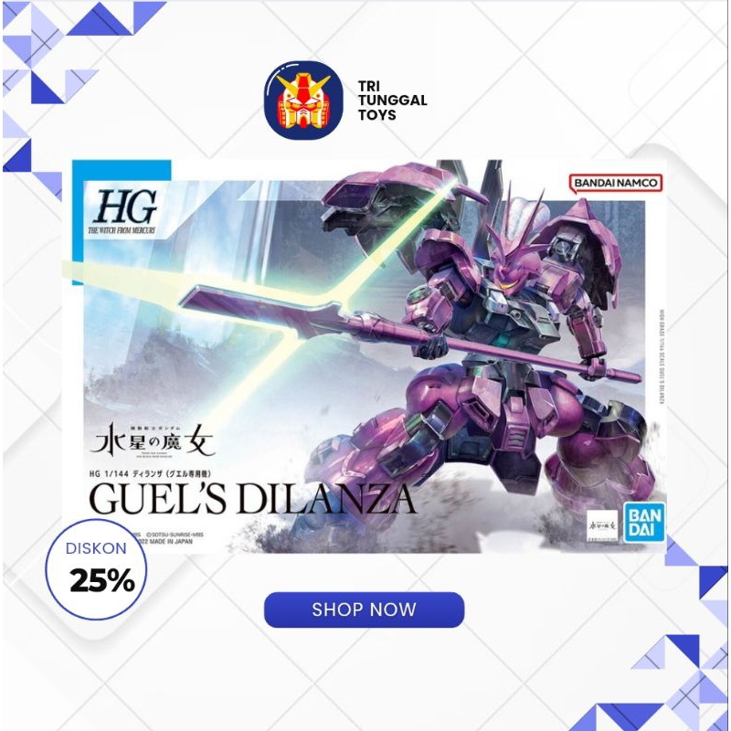 HG 1/144 Witch From Mercury Guel's Dilanza Bandai