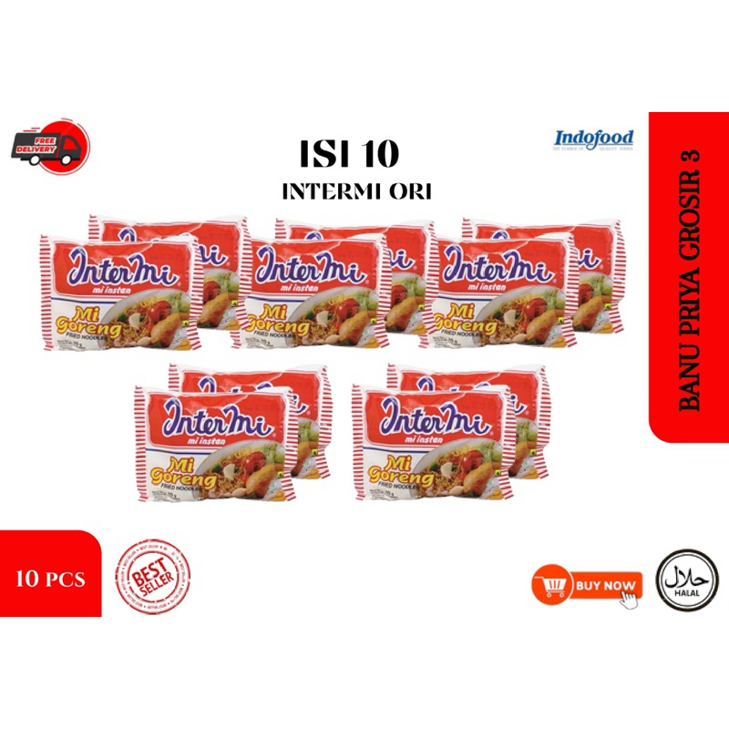 

Intermie Goreng || Intermie pedas || Ekomie goreng ( Paket 10 pcs )