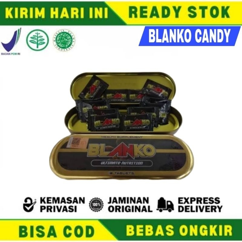 Permen Blanko Stamina Premium Candy 1 Box 12pcs BPOM