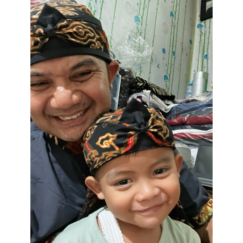 Batik Sinjang Iket sunda Bendo Udeng Sunda