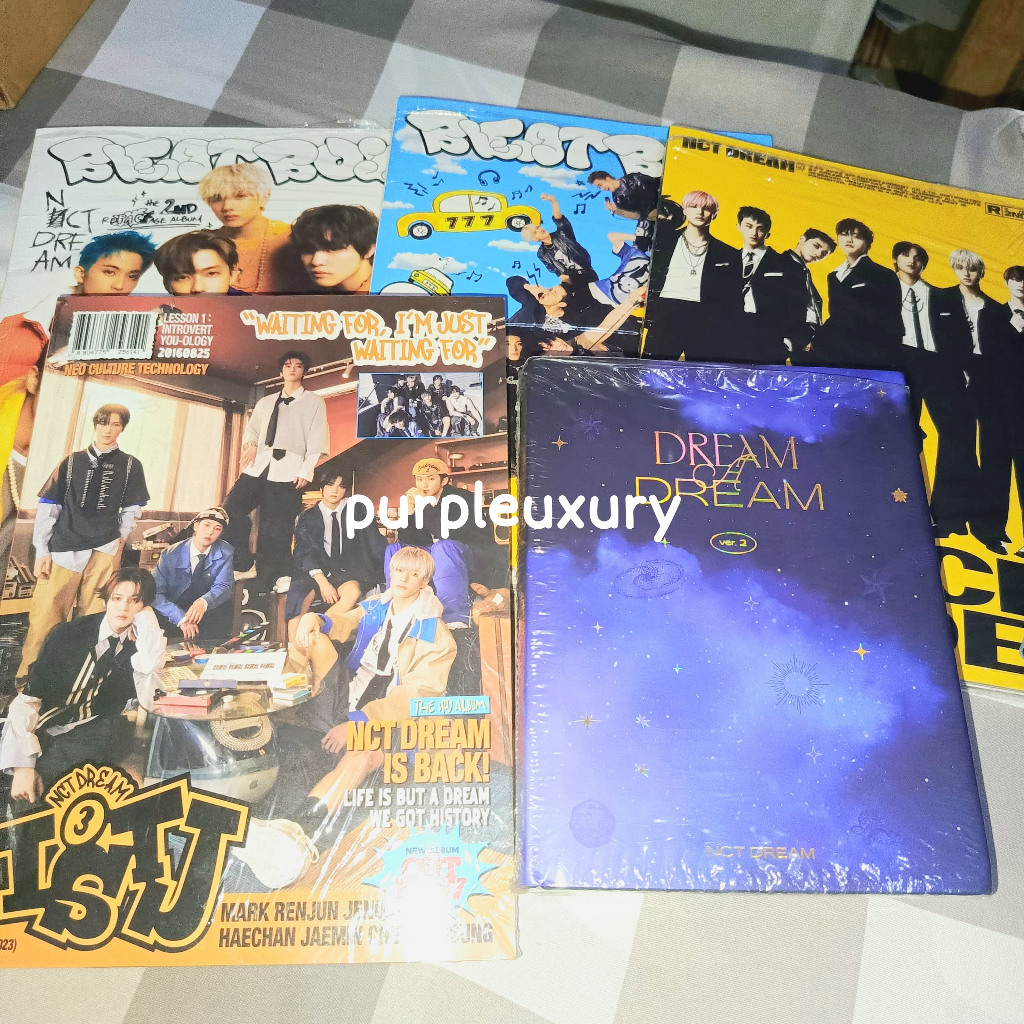 ALBUM UNSEALED ATAU ONLY OFFICIAL NCT DREAM BEATBOX NEWSCHOOL DAN YOUNGSTAR GLITCH MODE ISTJ INTROVE