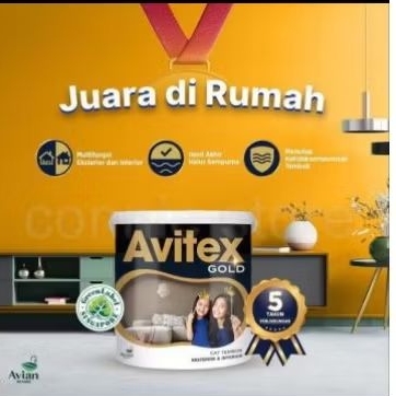 AVITEX GOLD SUPER WHITE/PUTIH GALON