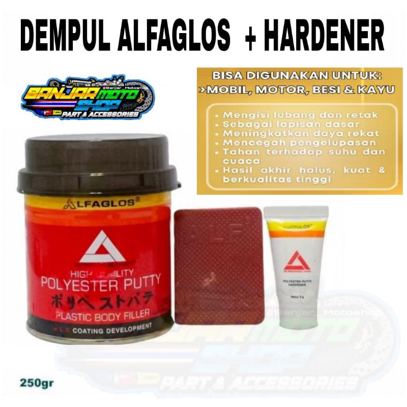 DEMPUL PLASTIK / DEMPUL BODY / DEMPUL MOTOR DAN MOBIL