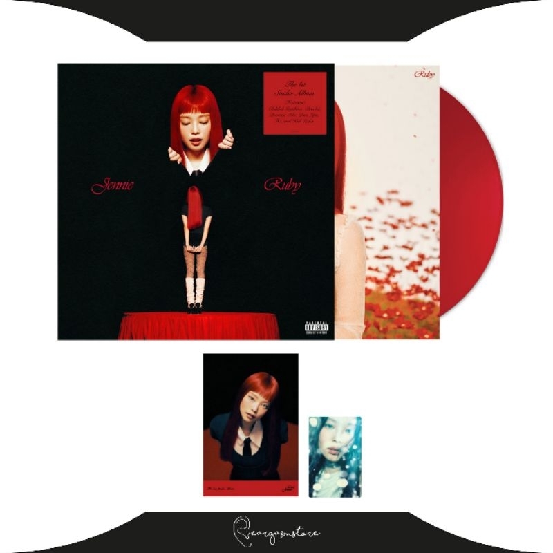 JENNIE (BLACKPINK) - RUBY (VINYL LP UNSIGNED)