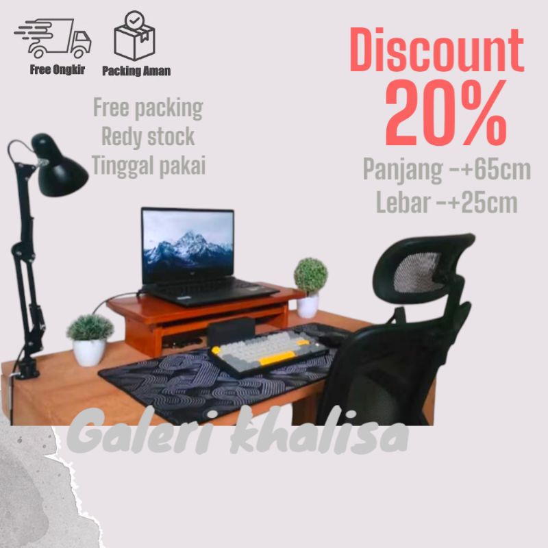 Stand Monitor, Dudukan Laptop Dan Monitor, Tempat Pc Dudukan Komputer