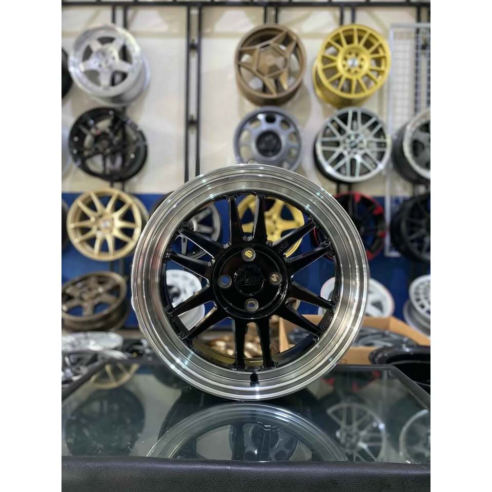 VELG RACING RF01 HSR BOROKO BLY01 R16 LUBANG 4X100 BUAT MOBIL JAZZ,BRIO,SIGRA,CALYA,YARIS,CITY,MOBIL