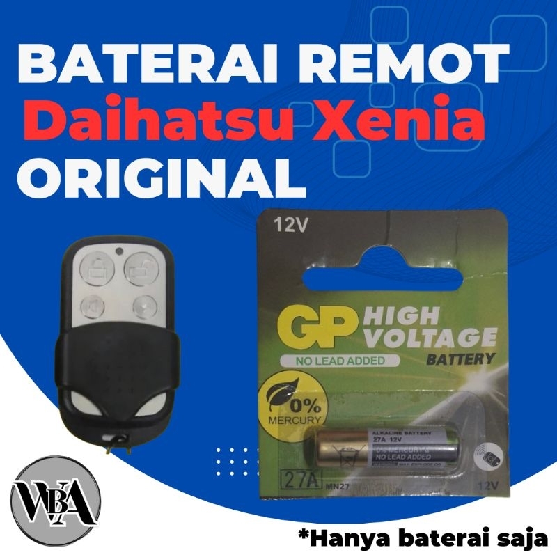 Baterai remot mobil Daihatsu Xenia