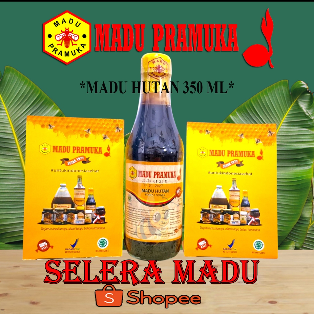 

MADU HUTAN MADU PRAMUKA 350 ML (HONEY)