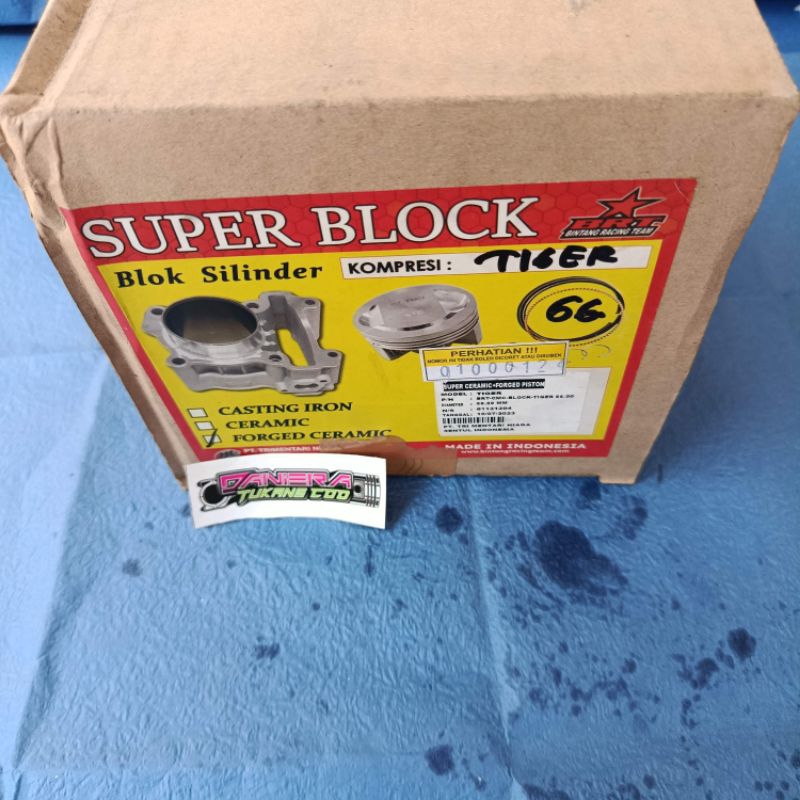 BLOCK SET CASTING IRON & FORGED CERAMIC BRT TIGER