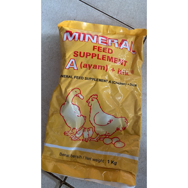 Mineral Feed Suplement A (Ayam) + Itik (Mineral Ayam Petelur)
