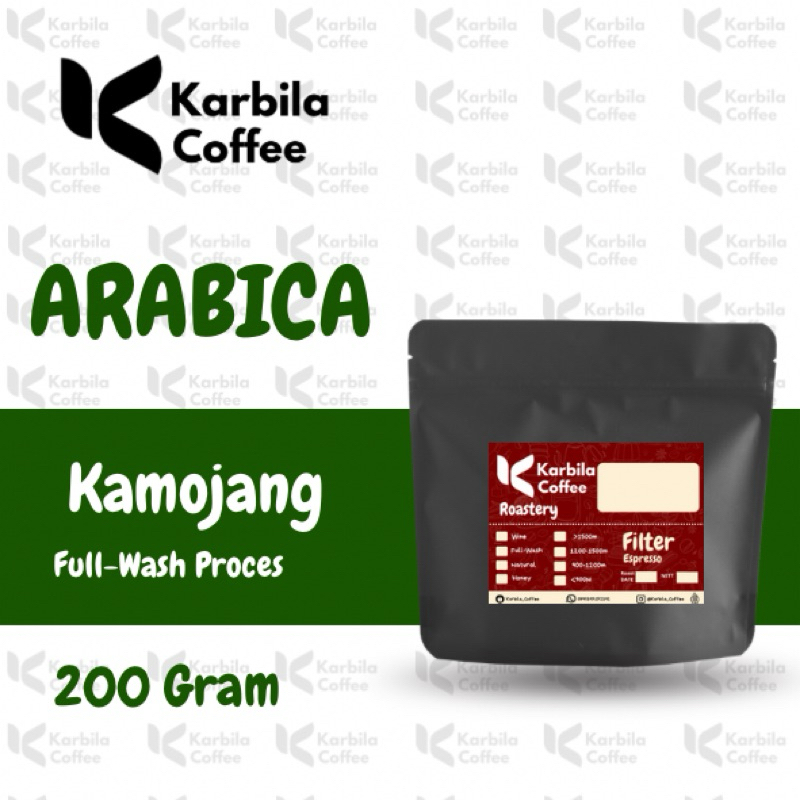 

Kopi Arabika Kamojang 100% – Specialty Grade Full Wash Asli Garut