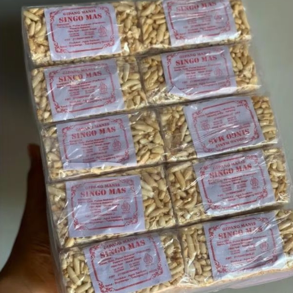 

Jipang beras 1kg isi 50 pcs