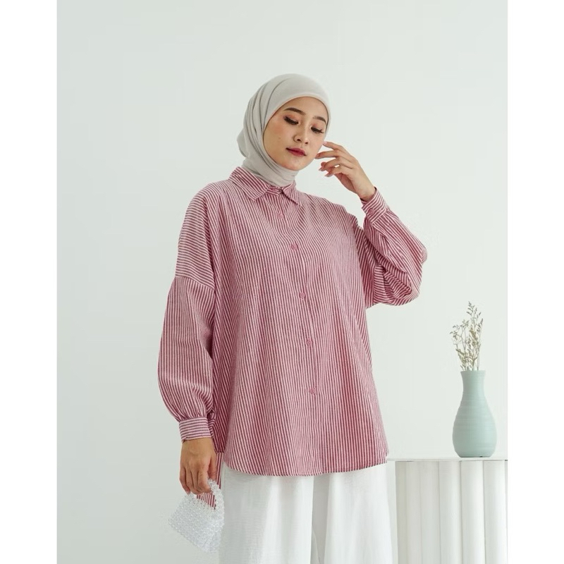 Ayesha Shirt By Velmo ID Ex Sample Live (Masih Baru)