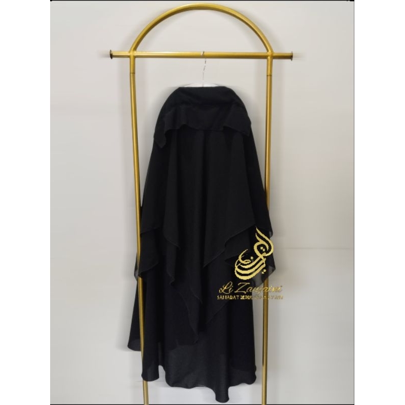 Jilbab Safar Mesir Yaman Poni Anak Banat Perempuan Purdah Lancip