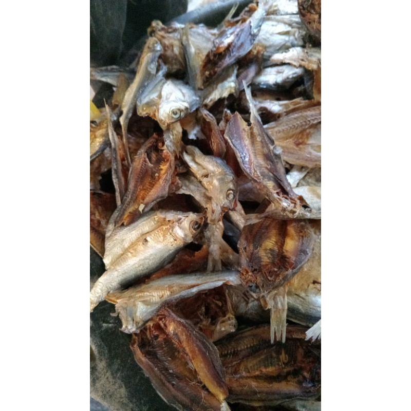 

ikan asin belah campuran