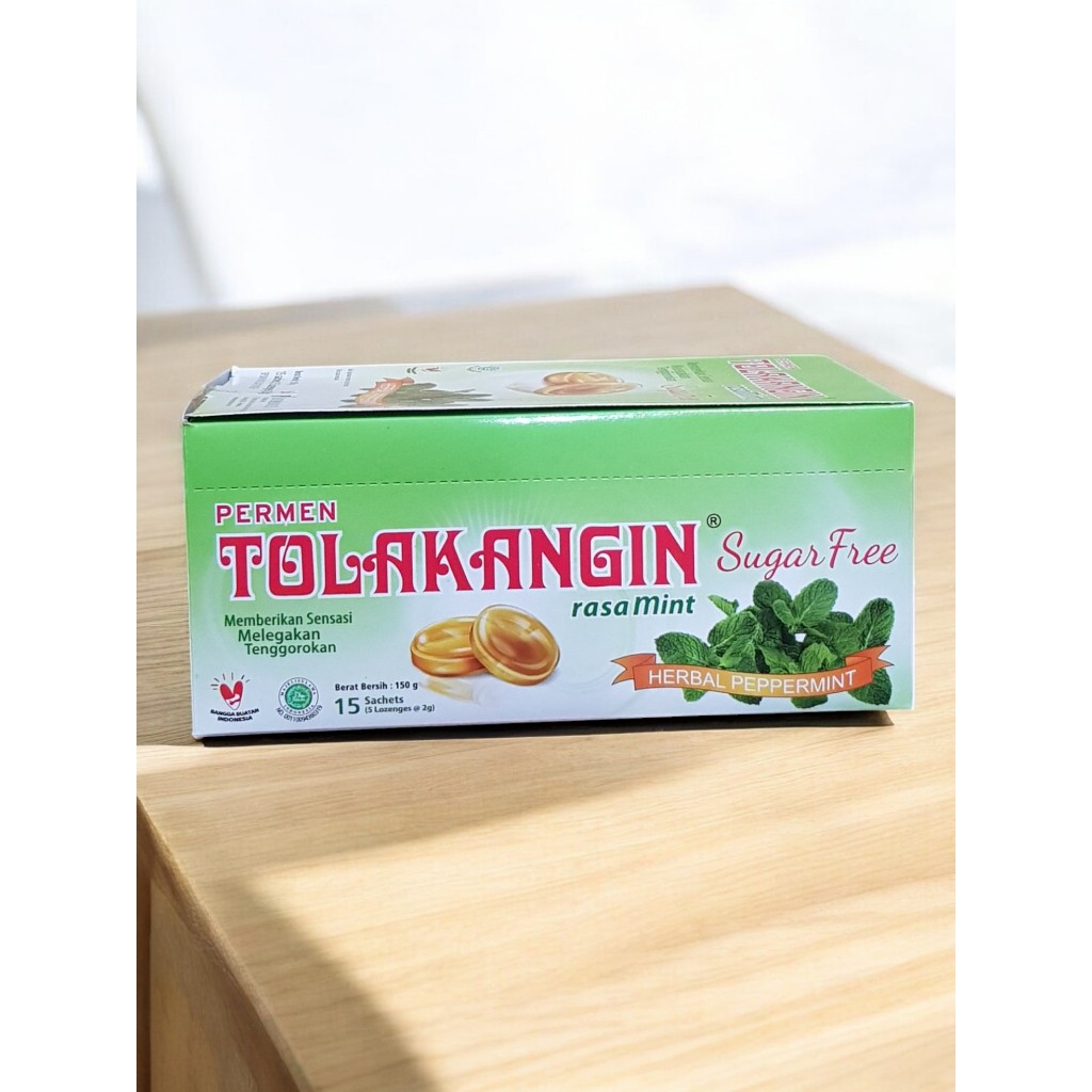 

Permen Tolak Angin sugar free Sido Muncul isi 15 sachet [ 5 lozenges @ 2 g ]
