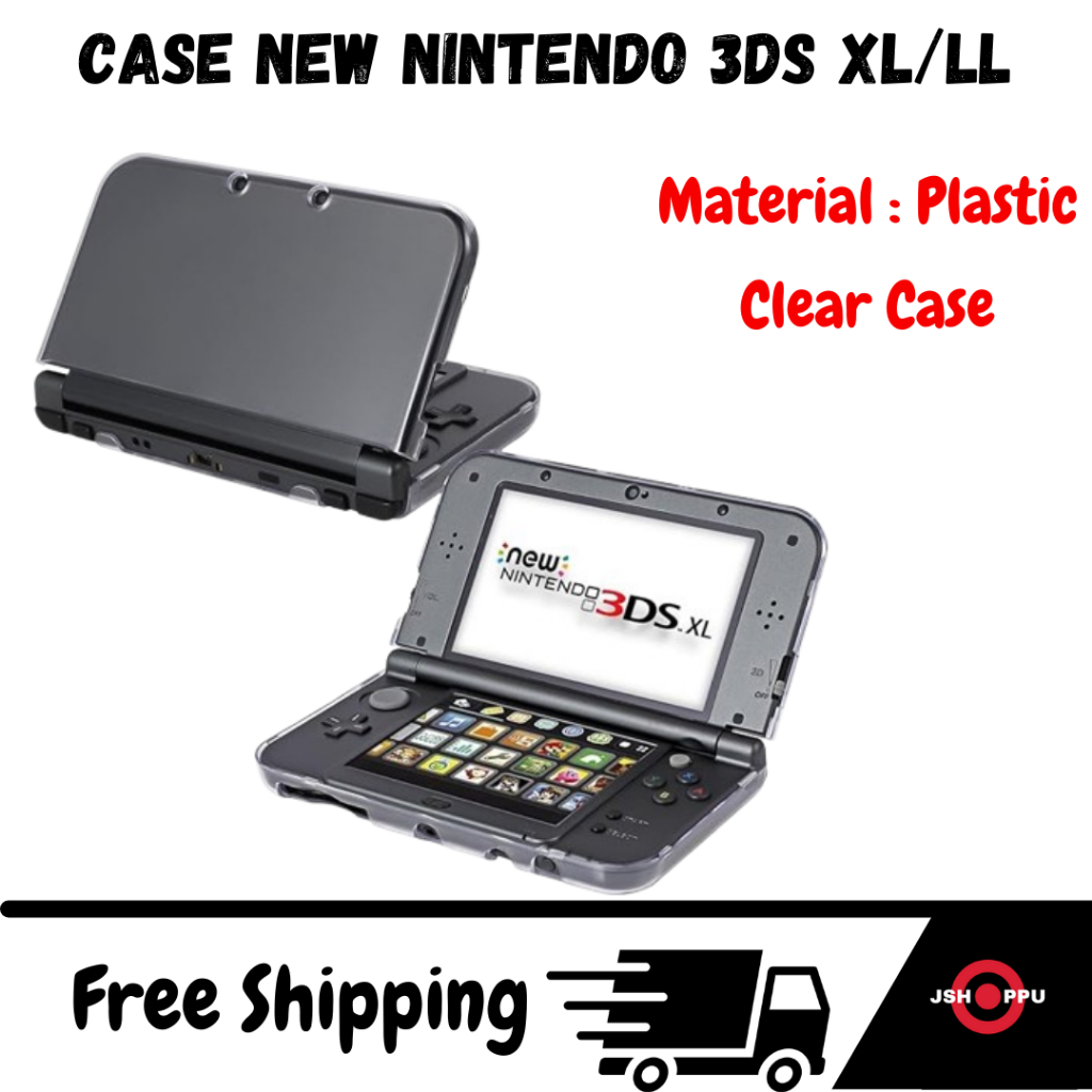 Case New Nintendo 3DS XL / LL CLEAR CASE NEW3DS XL