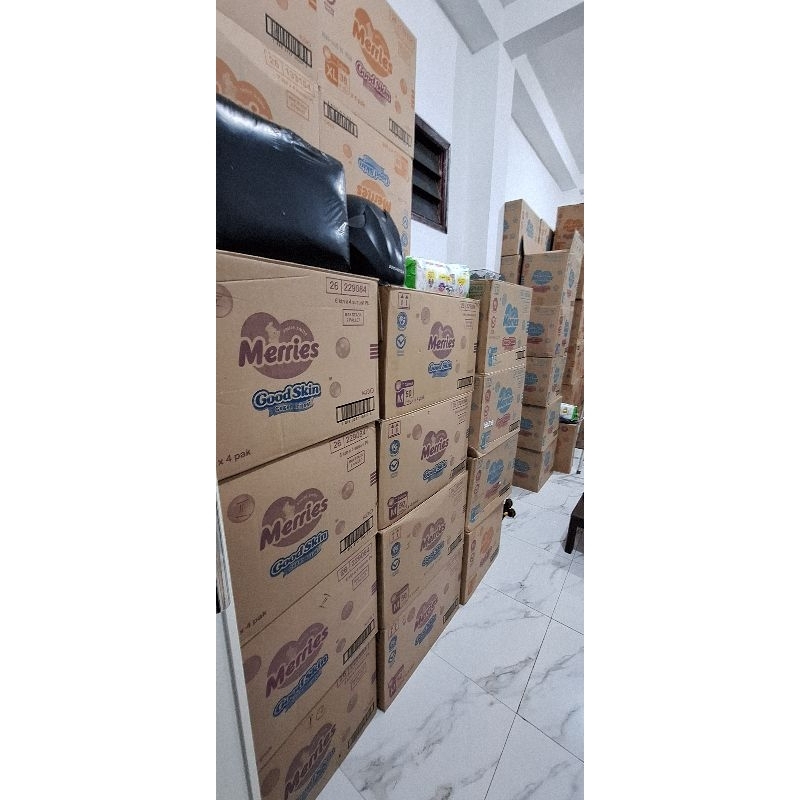 

Kardus Packing atau Kardus Pindahan MERRIES 2 layer ukuran besar dan tebal