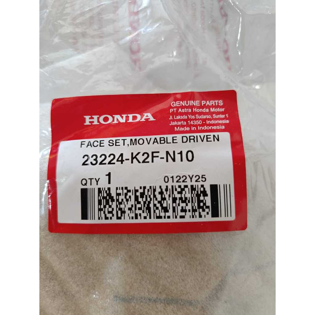 Sliding Pulley Puli Pully Cewek Lawan Lonceng Belakang Honda Beat Street 2020 Scoopy ESP 2020 23224 