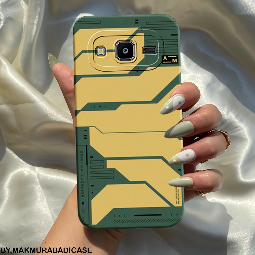 Case J7 2015 - Samsung J7 Core - Samsung J7 Duos - Softcase Handphone Samsung Motif Aesthetic