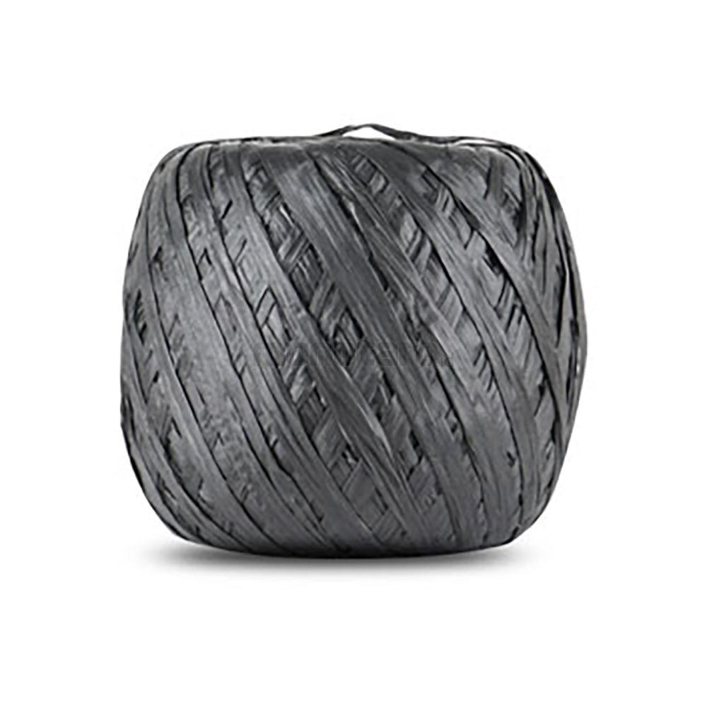 

Tali Rafia Warna Hitam 500 gram Roll Besar
