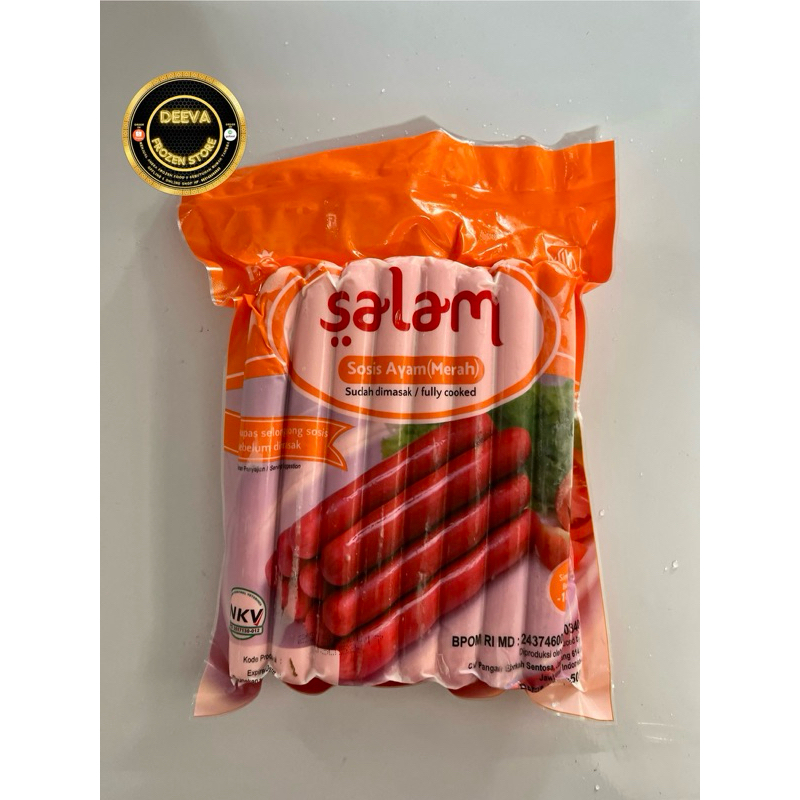 

Salam sosis ayam merah long 500gr