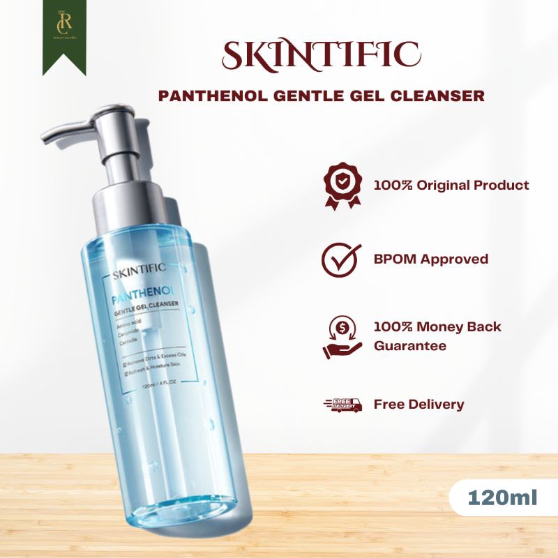 SKINTIFIC Panthenol Gentle Gel Cleanser 120ml | Oil control cleanser