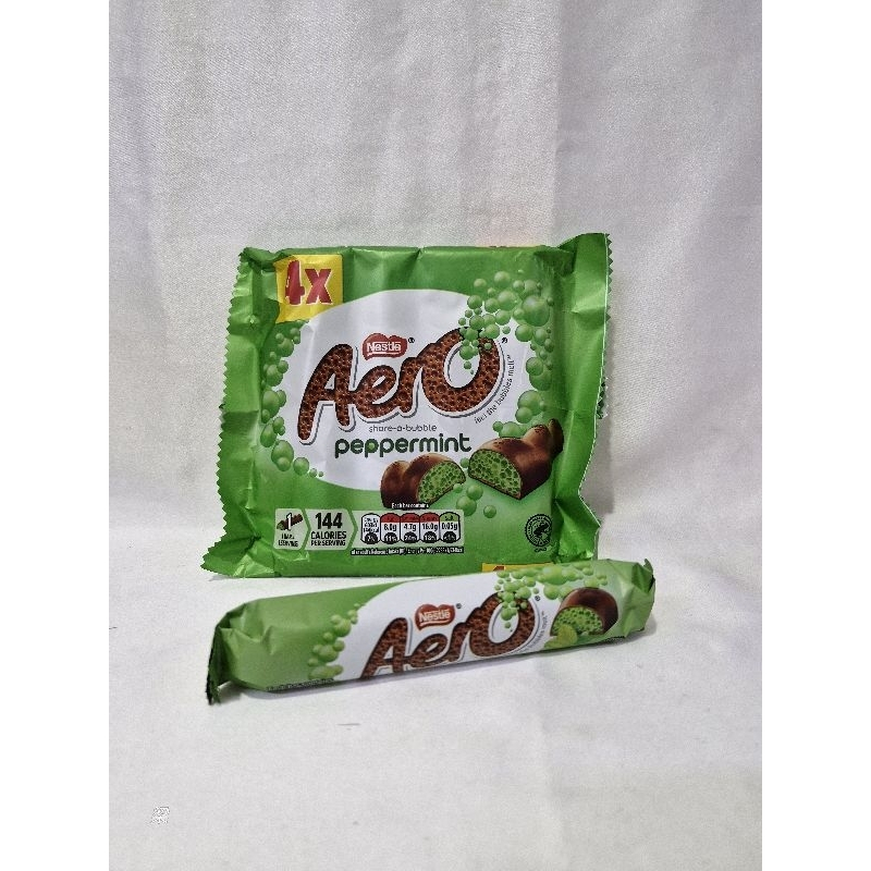 

Nestle Aero Bubble Peppermint 27g Chocolate Bubbles 27g Permen Coklat Enak