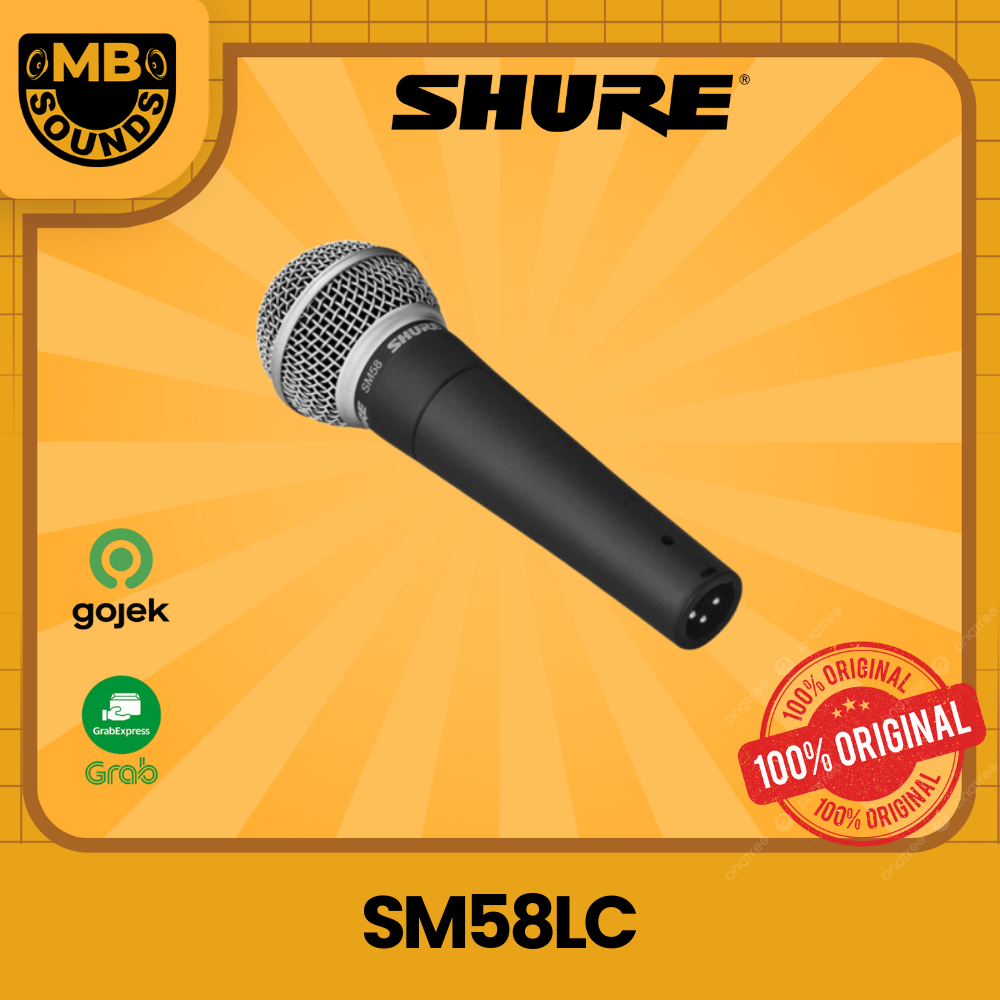 Shure Mic SM58-LC | SM58LC | SM58 | SM 58 Dynamic Instrument Microphone Original