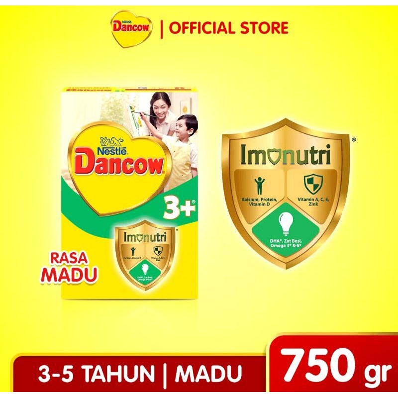 

NESTLE DANCOW Imunutri 3+ Madu Susu Anak - 750grm