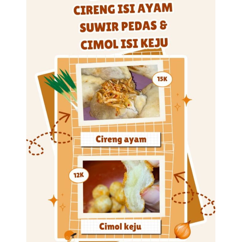 

cireng isi ayam suir