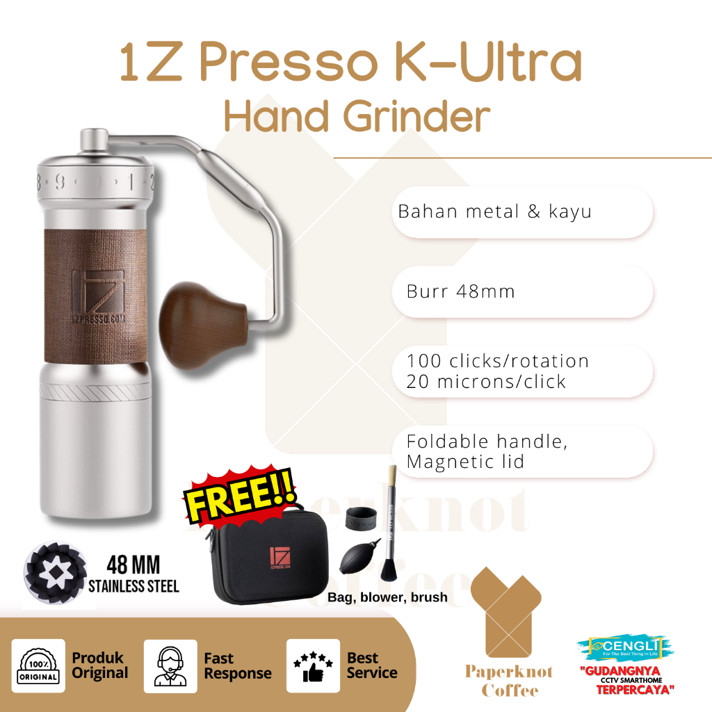 1Zpresso K-Ultra Hand Grinder / Grinder Kopi / Grinder Coffee