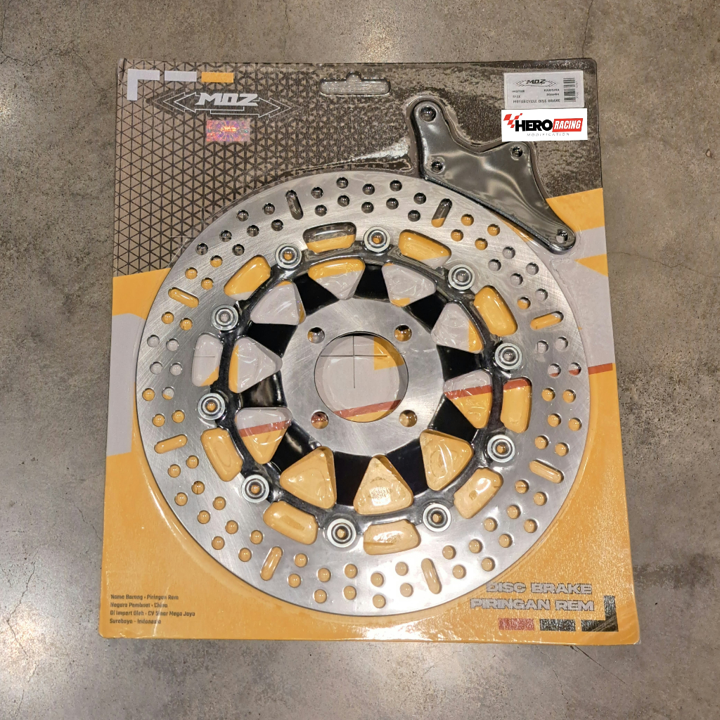 MOSS DISC BRAKE PIRINGAN MOS 006 KHARISMA BAUT 4 BULAT HITAM