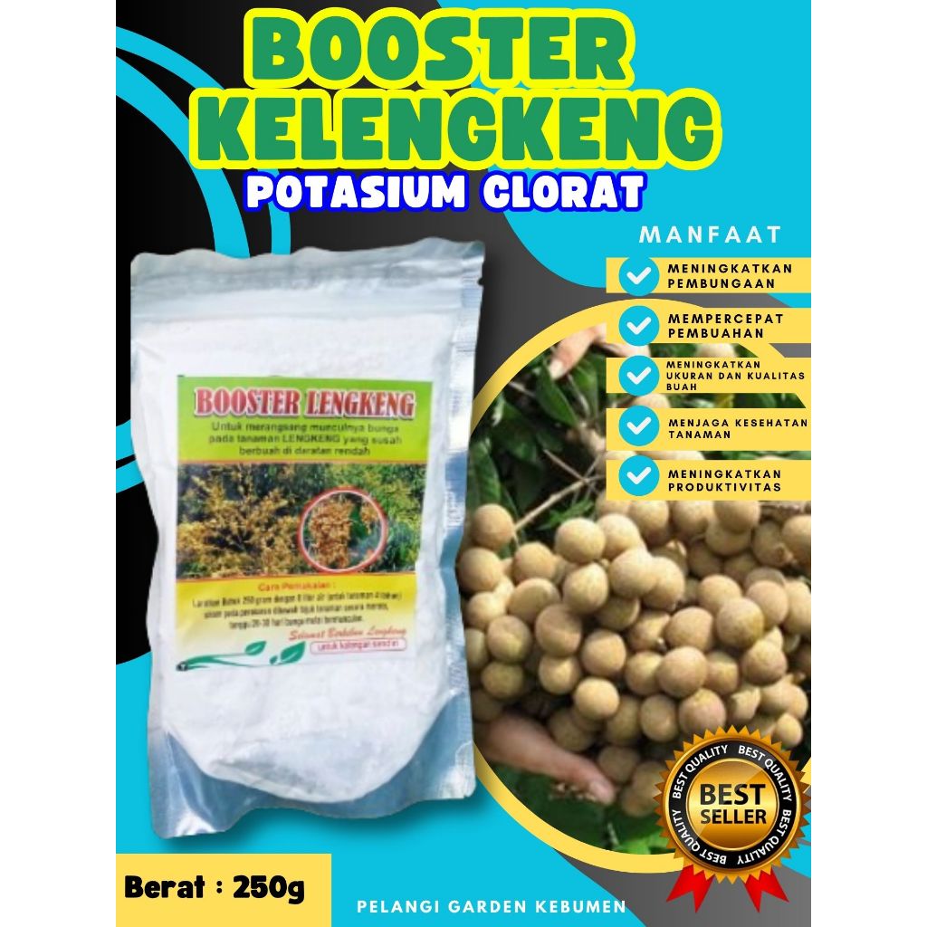 TERLARIS  Booster Kelengkeng Okulasi, Booster Kelengkeng Potasium250 gram