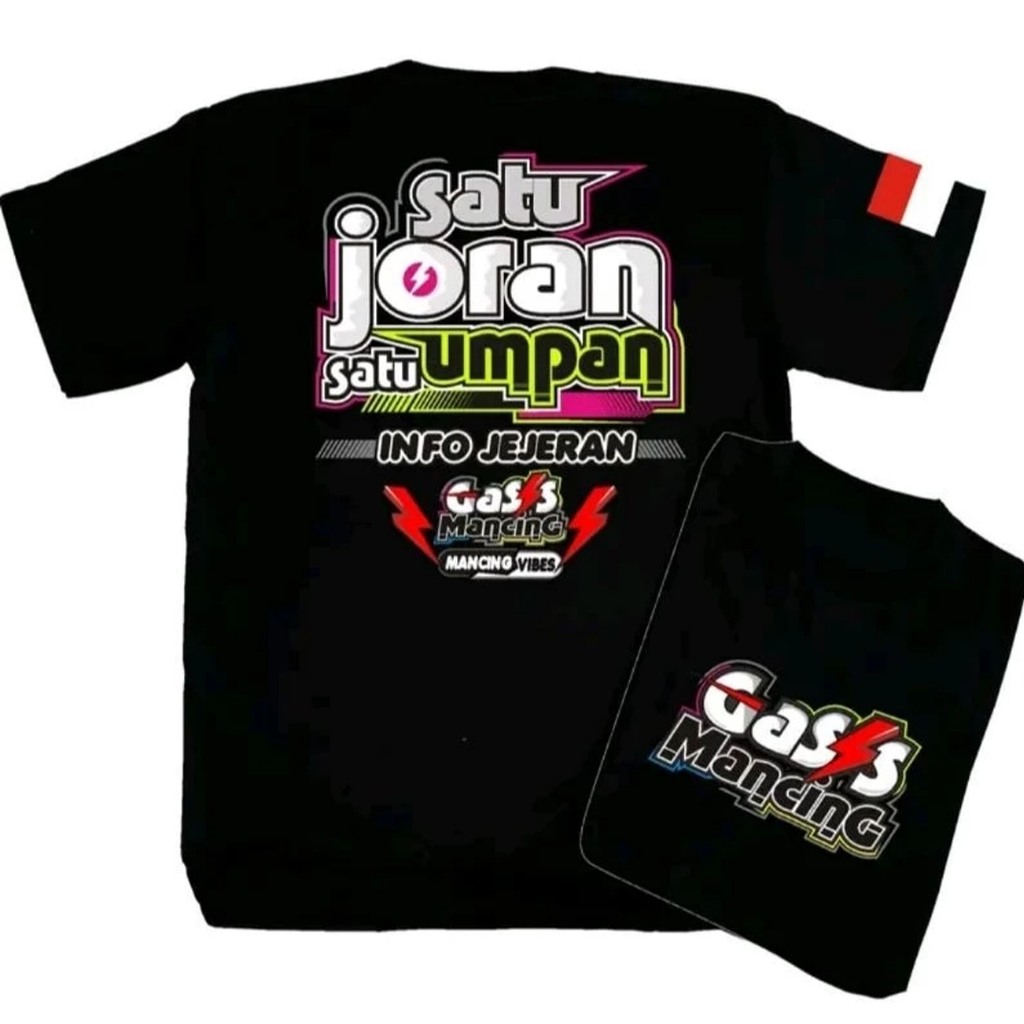 Kaos Kata Kata gas mancing Baju Kaos Kata-Kata Keren Nyindir Viral / T-Shirt Kaos Kata2 Motivasi Tul