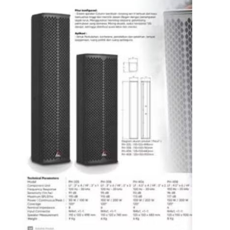 SPEAKER COLUMN PASLINE ORIGINAL
