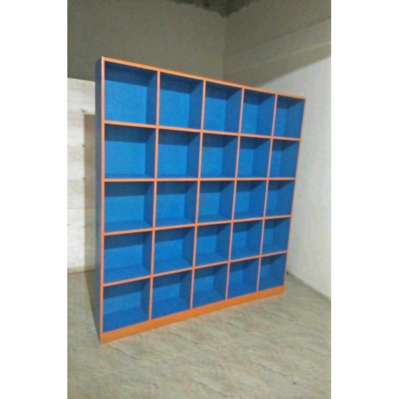 Rak warung sembako serbaguna/rak susun 25 kotak