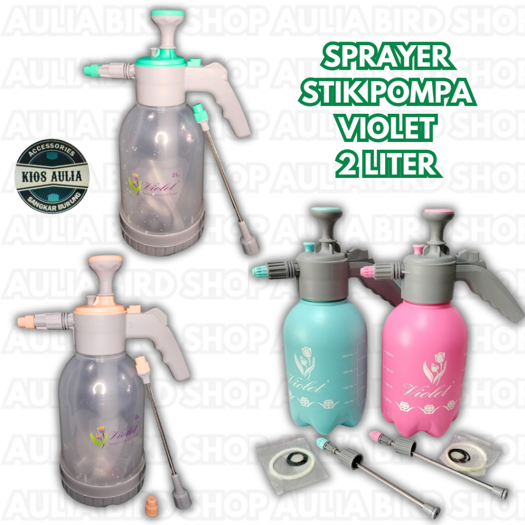 SEMPROTAN SPRAYER STIK POMPA STIK STICK PEMANJANG SEMPROTAN AIR VIOLET 2 LITER SERBAGUNA