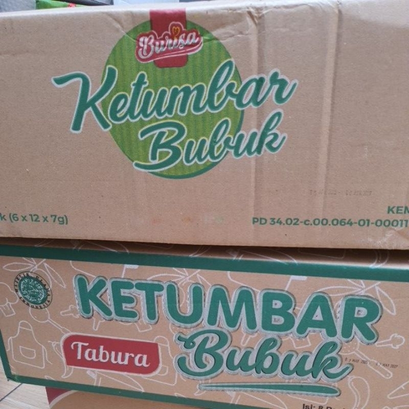 

KETUMBAR BUBUK Burisa Tabura 7GR 1DOS