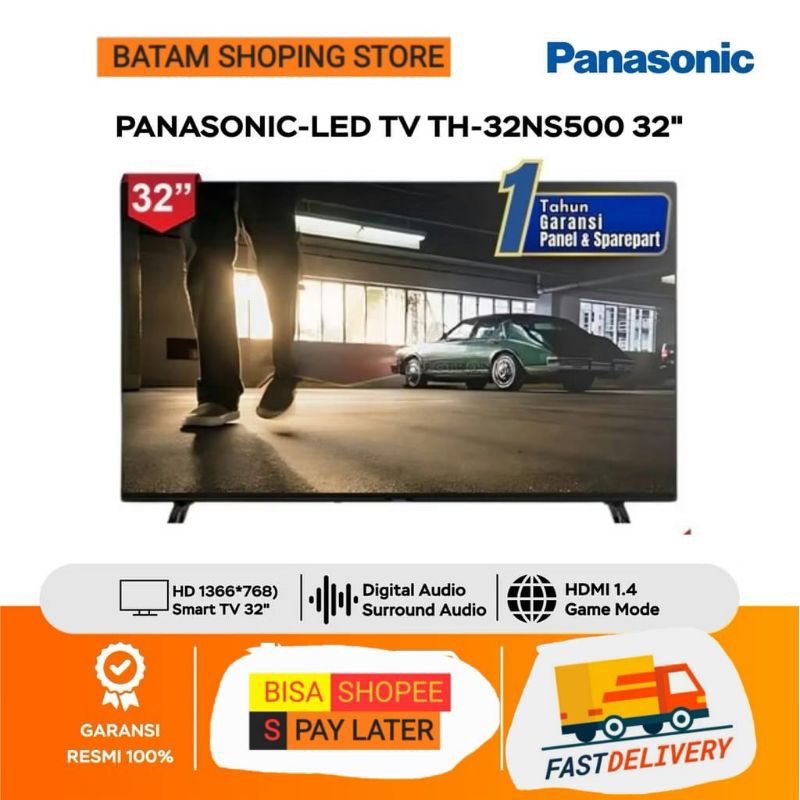 TV PANASONIC 32 INCH SMART TV TH-32NS500G GARANSI RESMI