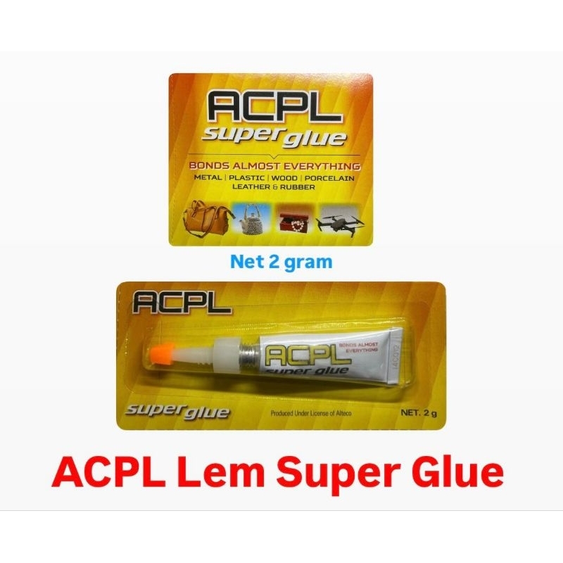

ACPL Lem super Glue 2gr