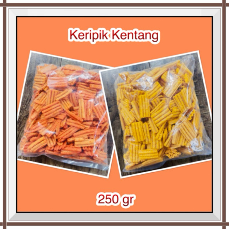 

Keripik Kentang Balado / Jagung Bakar 250 gr - Snack